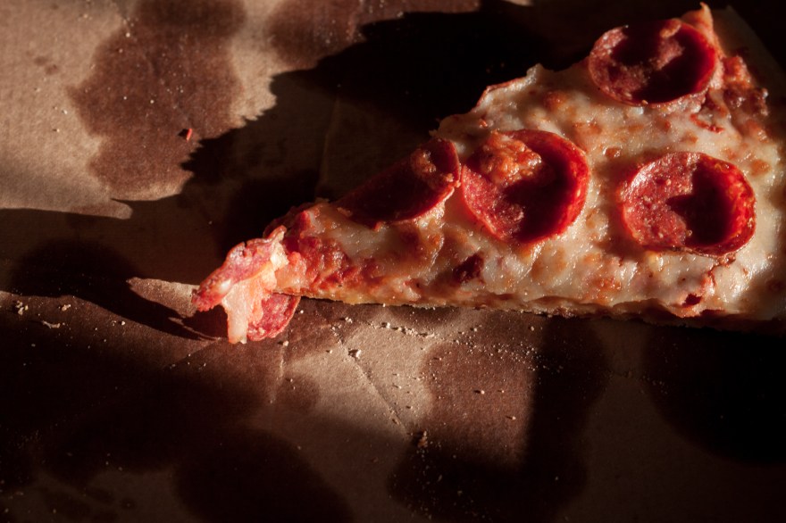 Landscape of a Pizza Slice